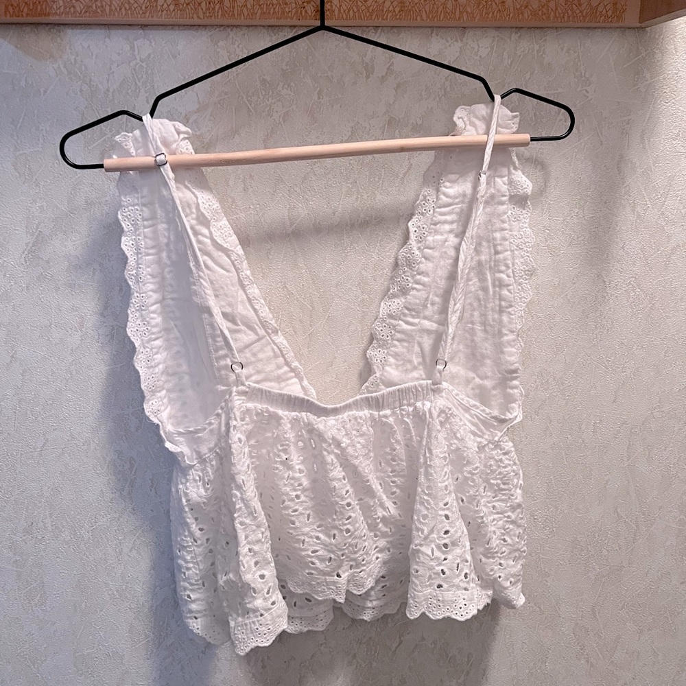 White Summer top